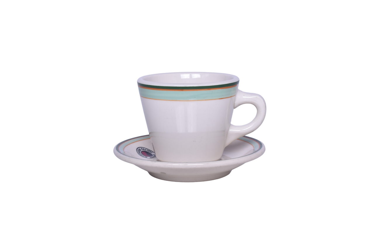 6534 - Northern Pacific Railroad China Monad Coffee Cup and Saucer thumbnail