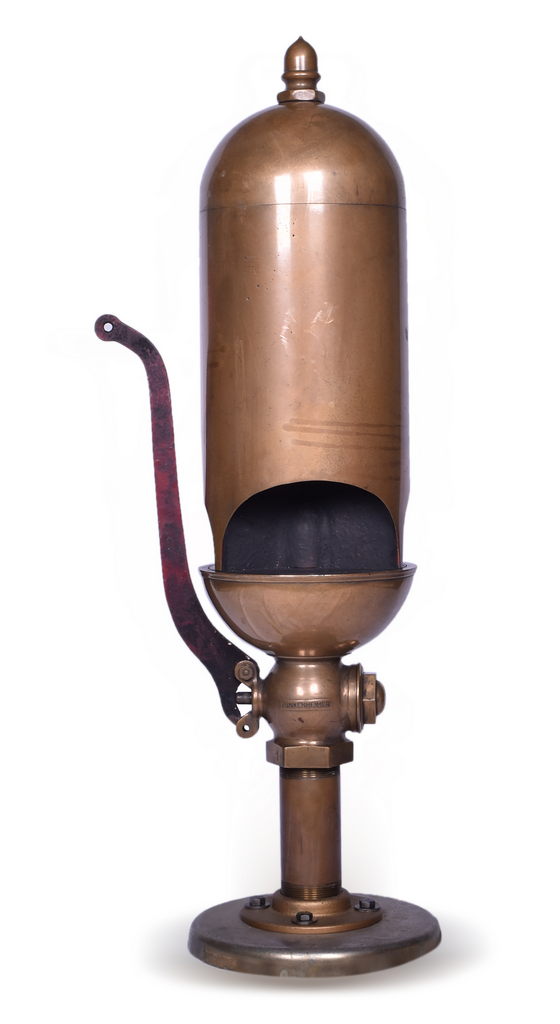 6536A - Pennsylvania Railroad Lunkenheimer Three Chime Steam Whistle - East Altoona Roundhouse Whistle & Nickel Plate 765 thumbnail