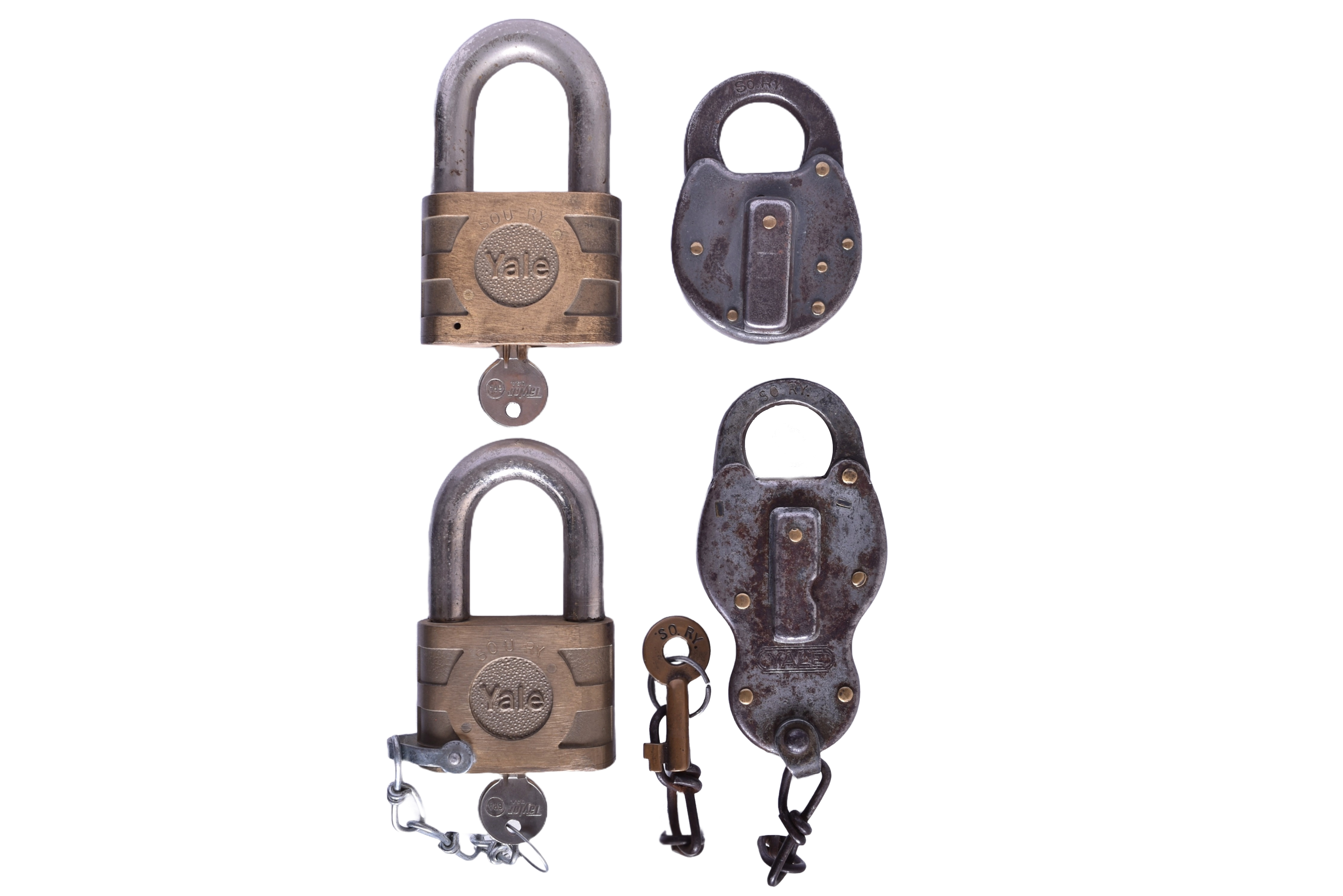 6573 - Four Southern Railway Yale and Miller Locks thumbnail