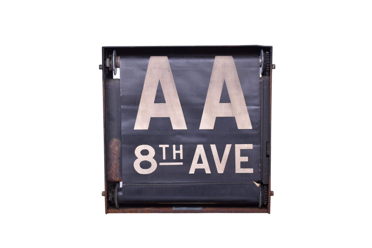 6622 - New York City Subway/Traction Destination Roll Sign thumbnail