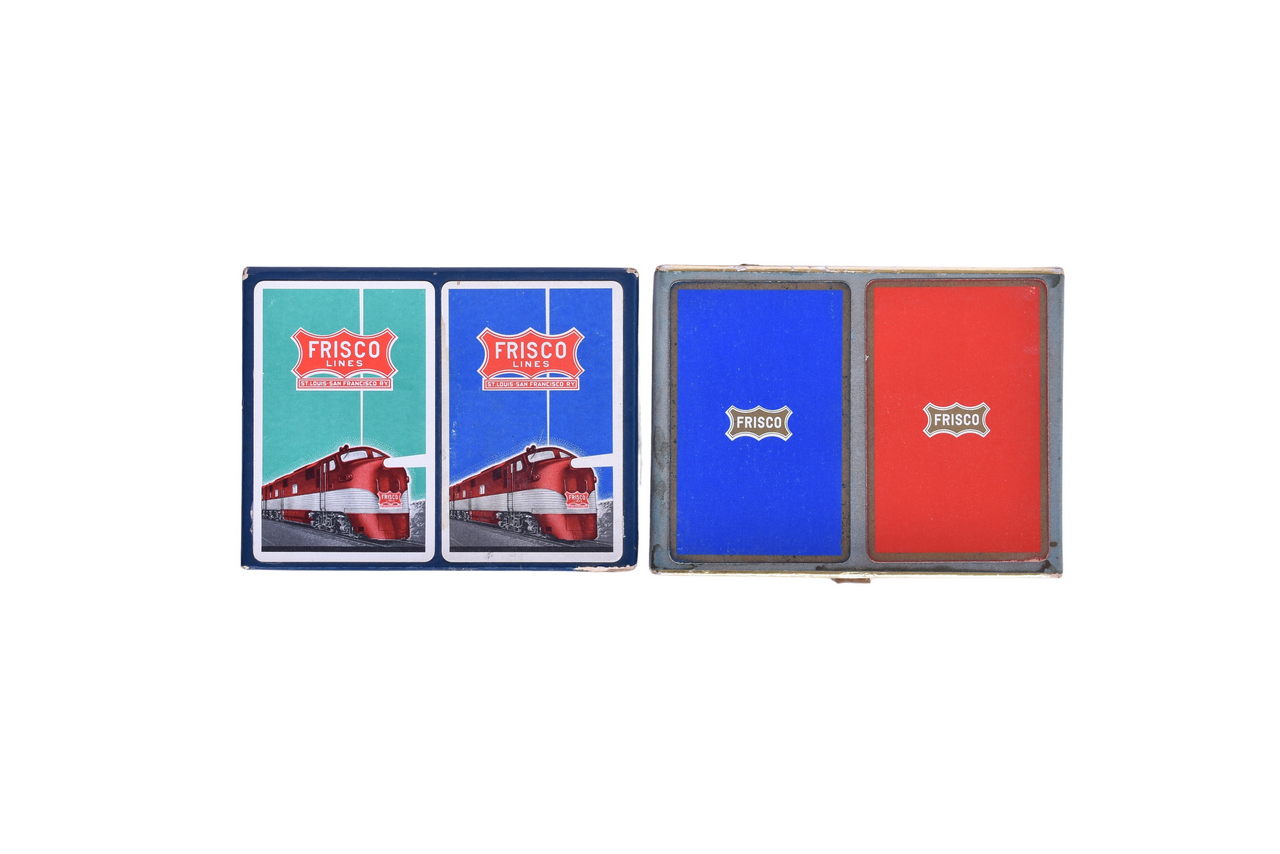 6641 - St. Louis - San Francisco Railway Frisco Lines Playing Card Decks thumbnail