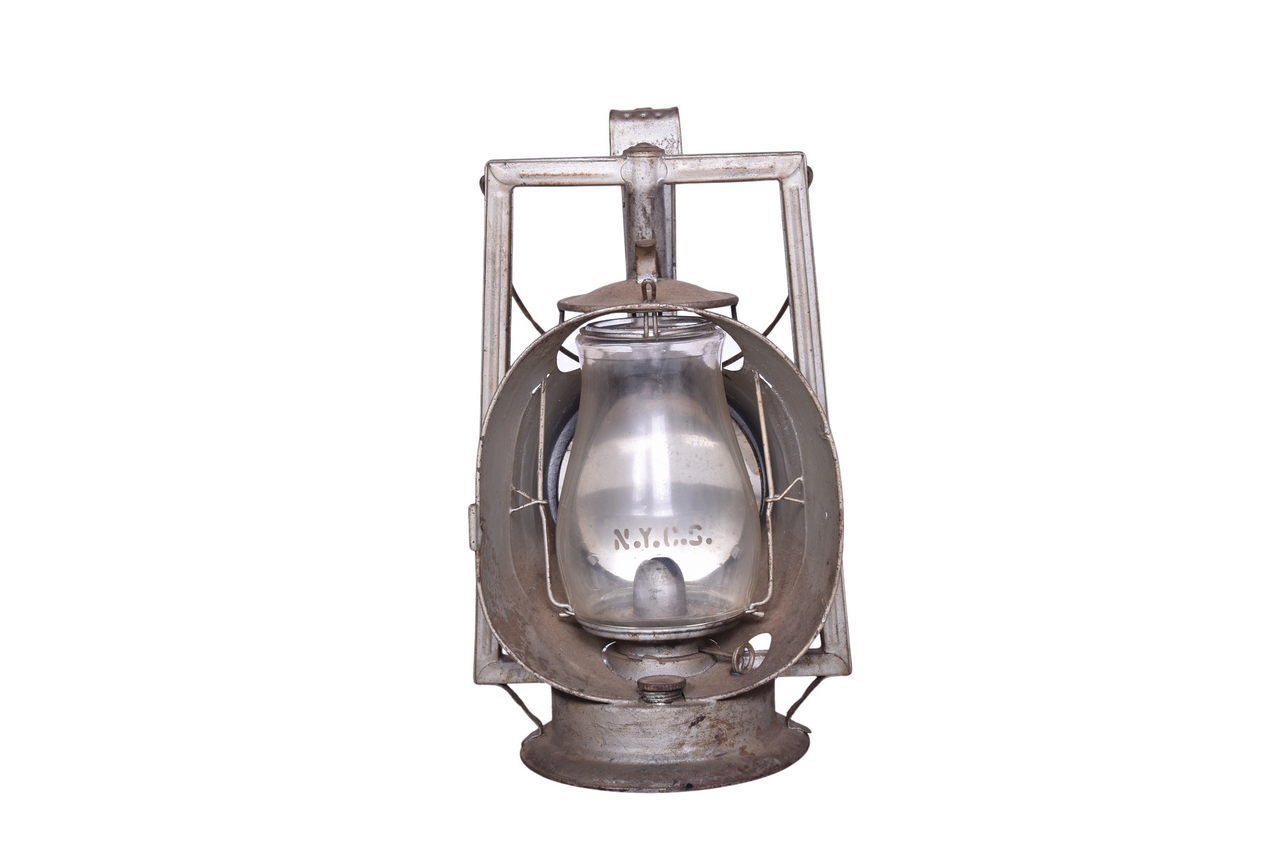6660 - Dietz ACME New York Central System Railroad Track Inspection Lantern with Etched Globe thumbnail