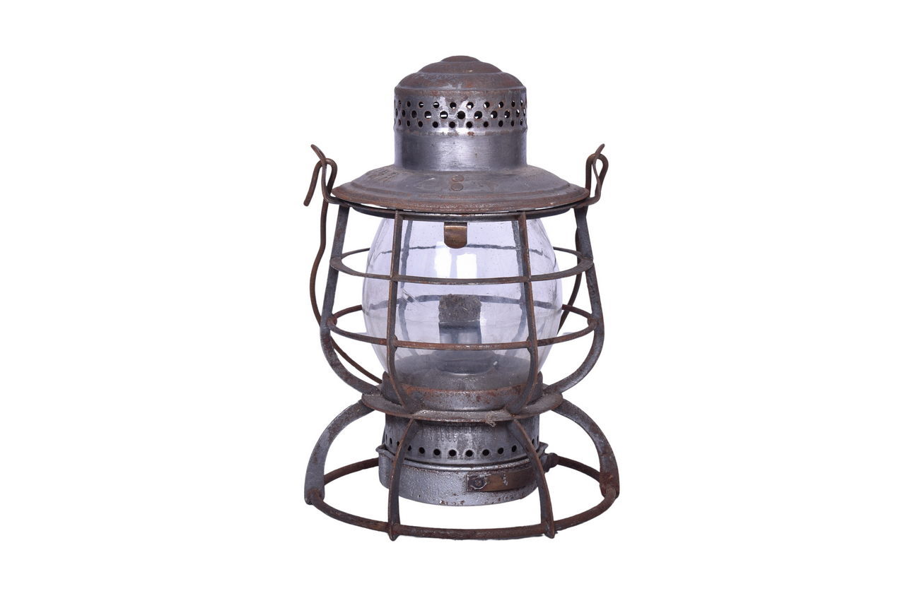 6662 - Armspear Louisville and Nashville Railroad Lantern with Clear Cast Globe thumbnail