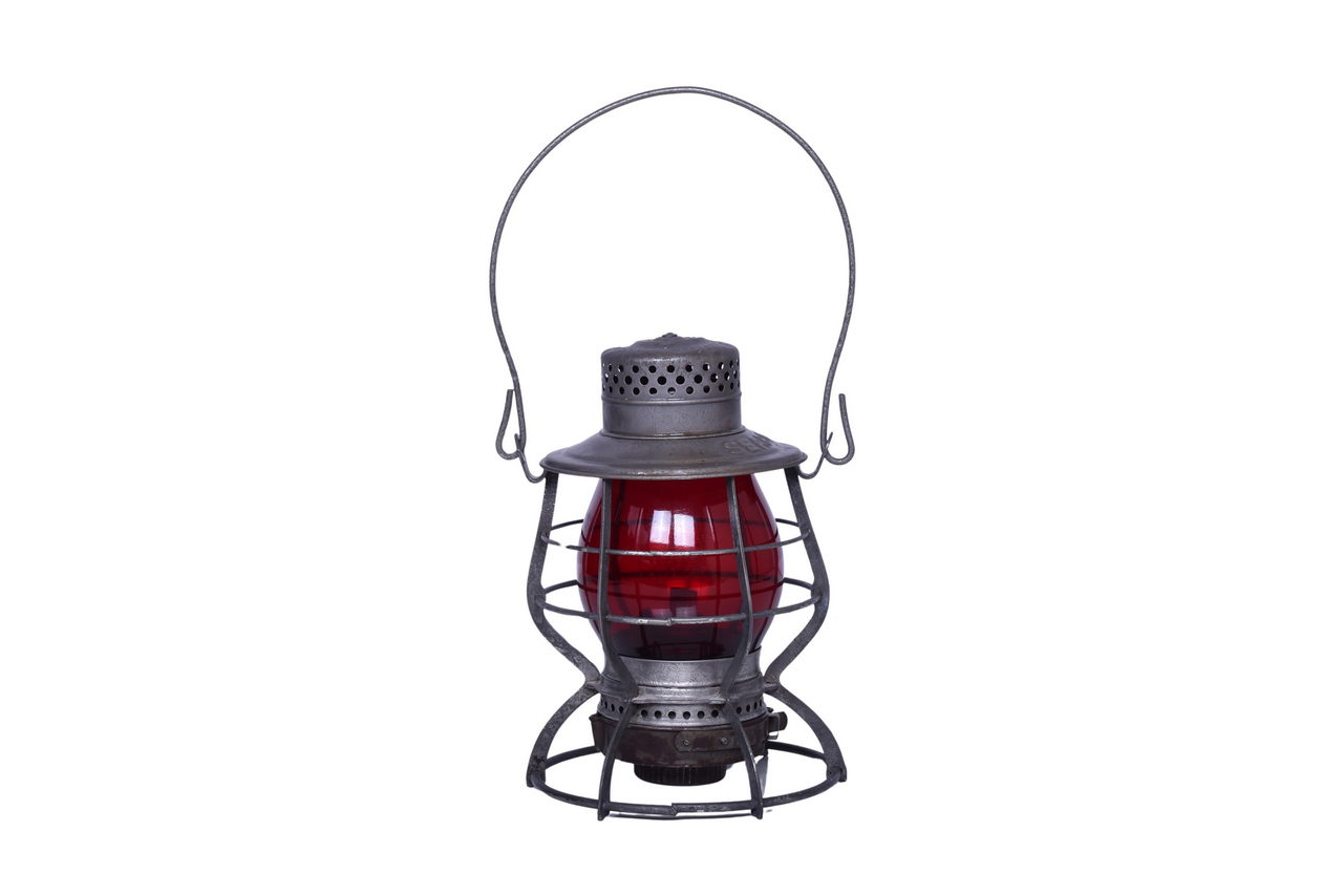 6686 - Keystone Casey Seaboard Air Line Railroad Lantern with Red Etched Globe thumbnail