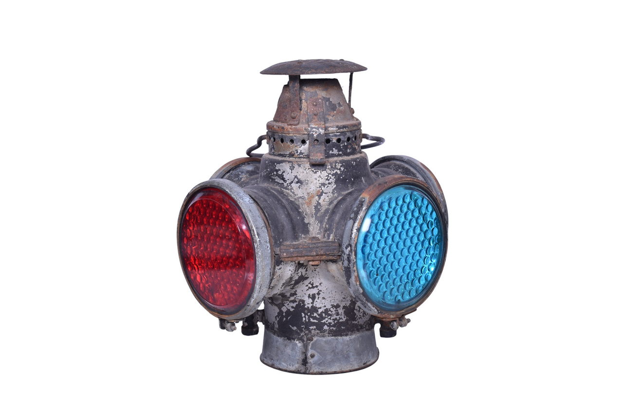 6688 - Adlake Minneapolis and St. Louis Railway Railroad Switch Lamp thumbnail