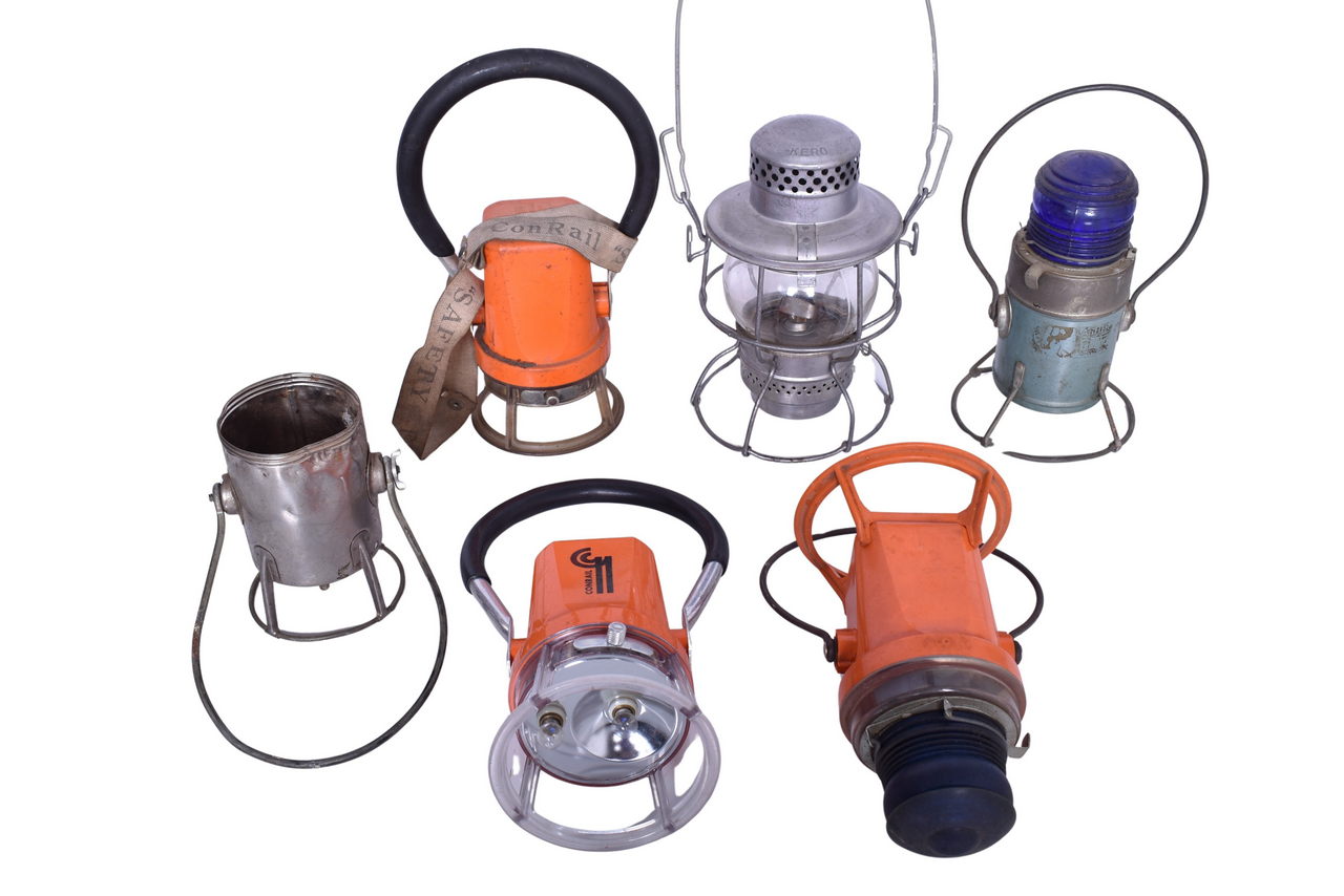 6032 - Six Railroad Lanterns - Kero, Starlite, etc. thumbnail