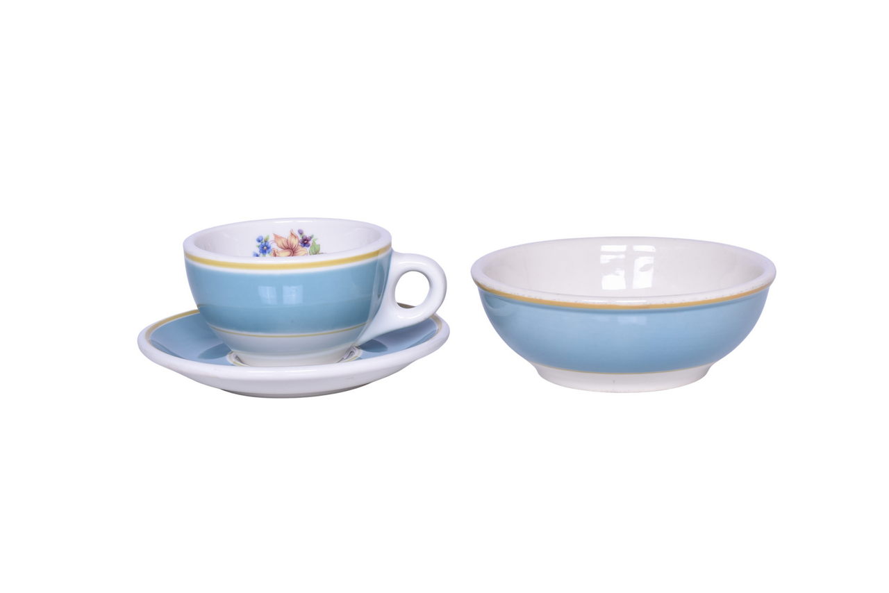 6157 - Seaboard Air Line Railroad China Orange Blossom Cup, Saucer, and Bowl thumbnail