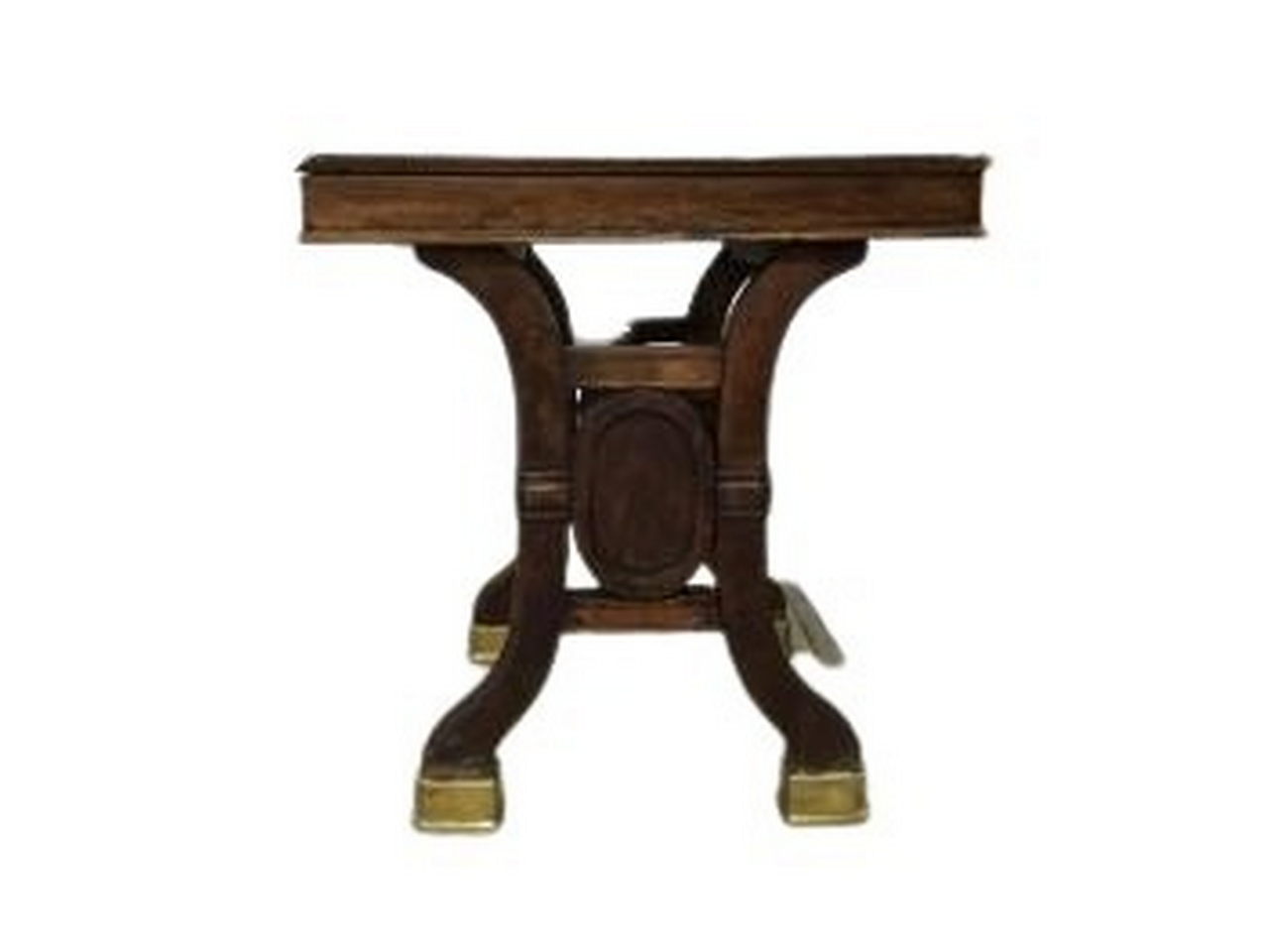 6186 - Wooden Railroad Passenger Car Table thumbnail