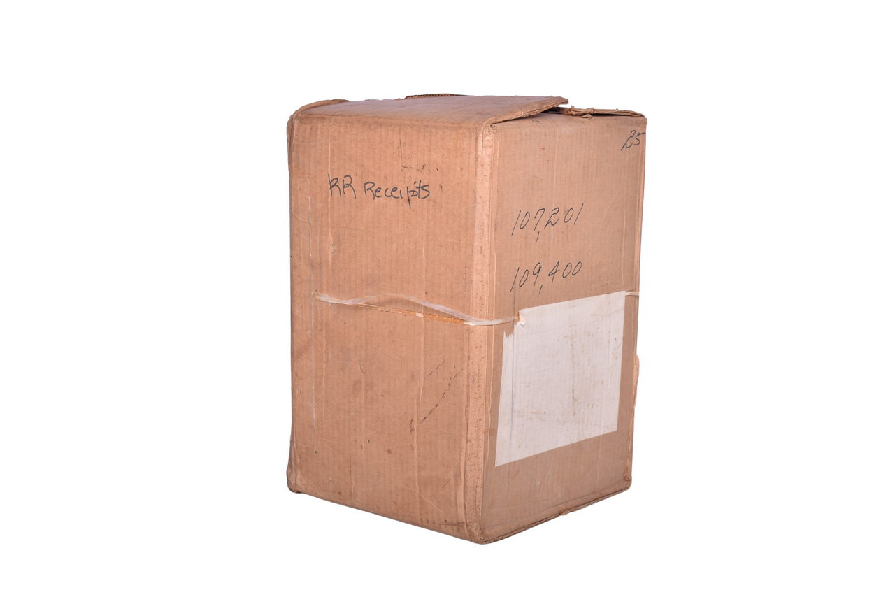 6208 - Unopened Box of Railroad Receipts thumbnail