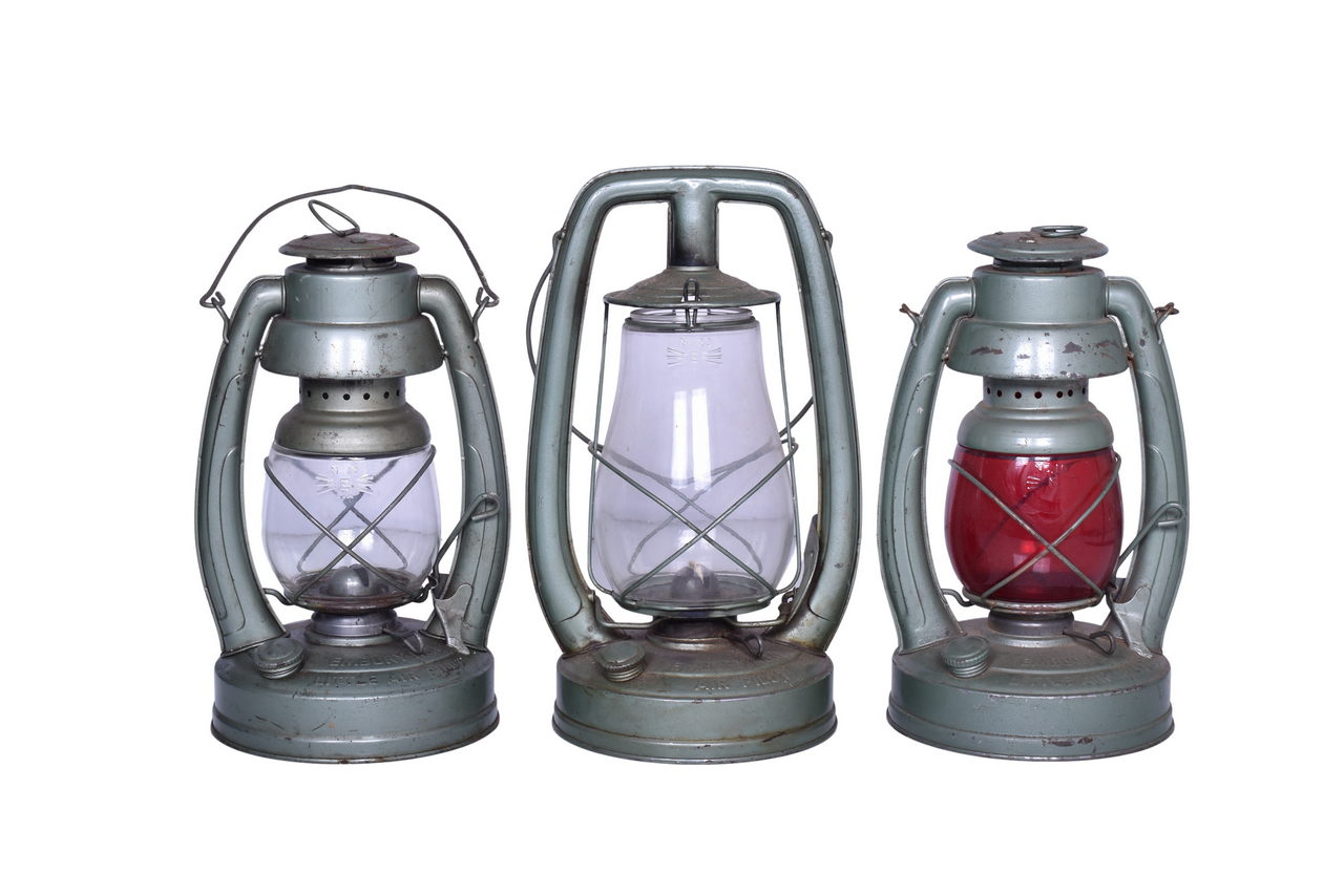 6240 - Trio of Embury Air Pilot/Little Air Pilot Lanterns thumbnail