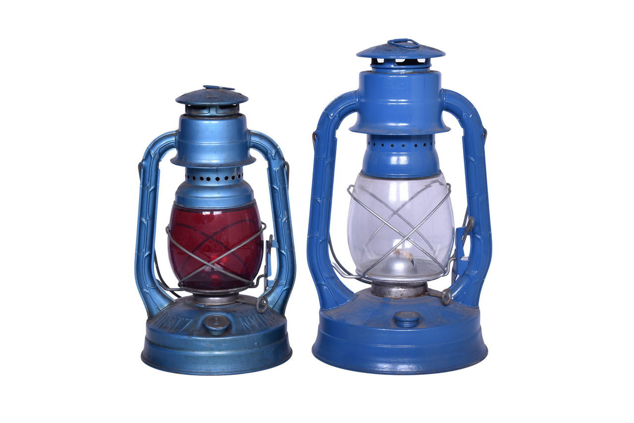 6246 - Pair of Dietz Lanterns - No. 8 Air Pilot and Little Wizard thumbnail