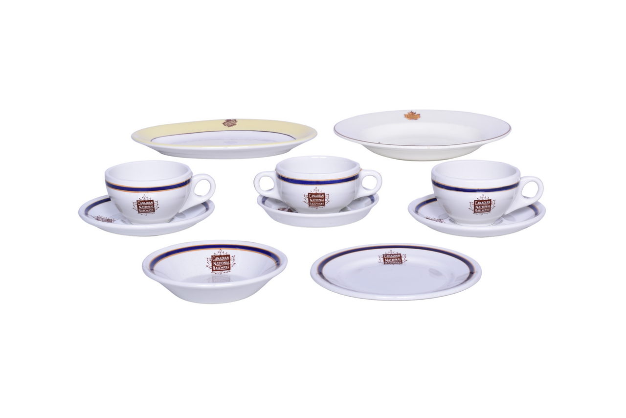 6309 - Ten Pieces of Canadian National Railway China - Children's Windsor, Bonaventure, and Quetico thumbnail