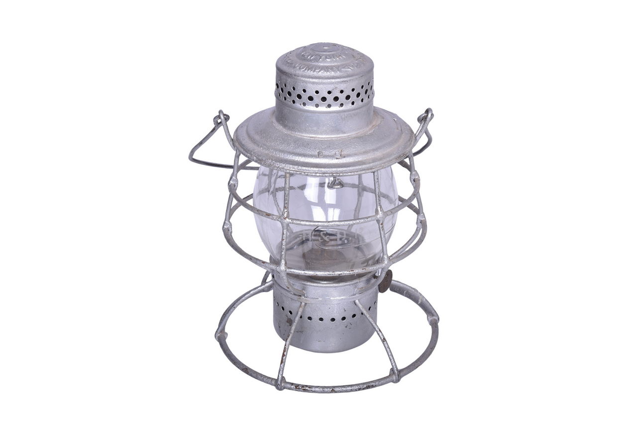 6310 - Adlake Cincinnati, Hamilton, and Dayton Railway Lantern with Clear Etched Globe thumbnail