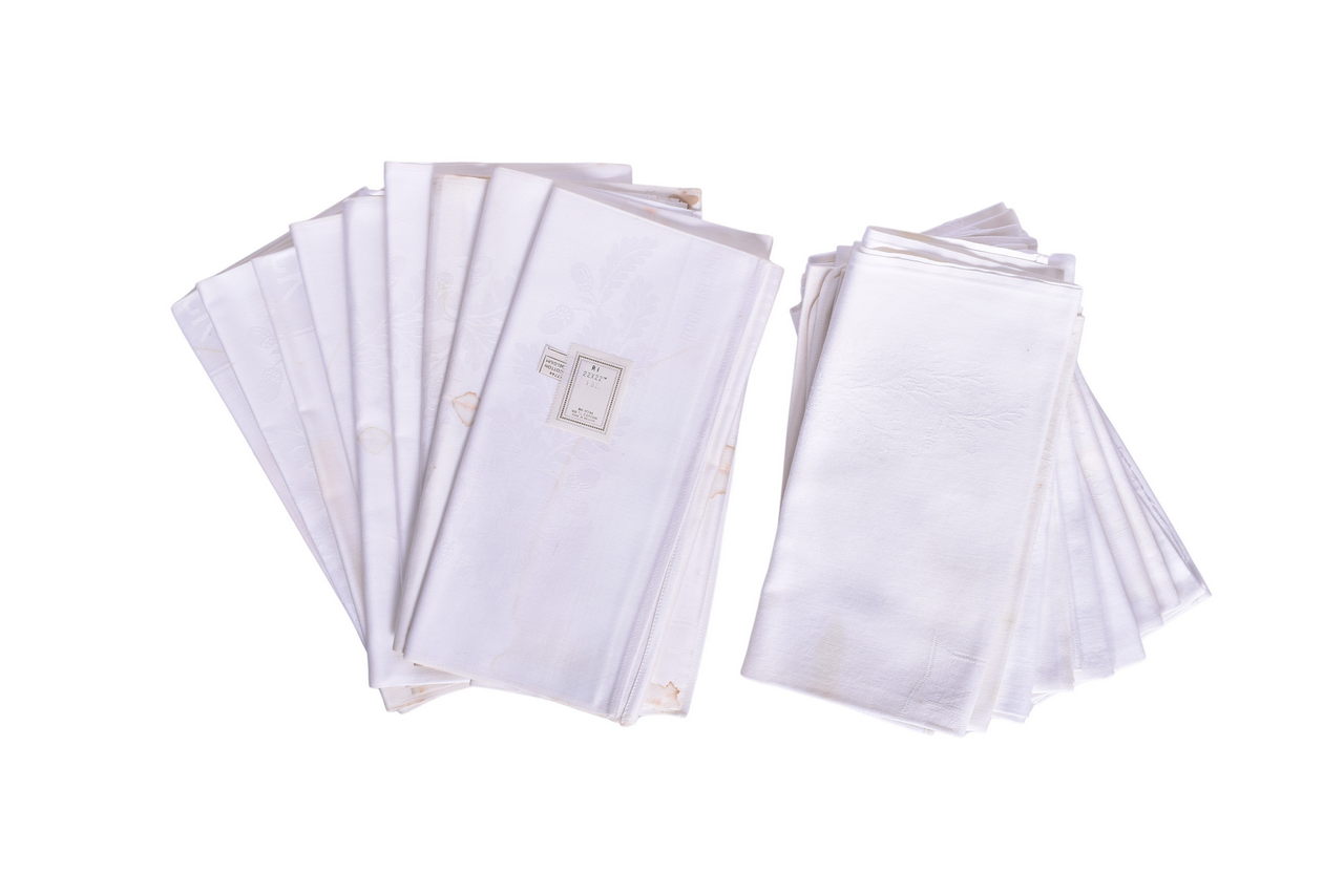 6323 - Eighteen Rock Island Railroad Linen Napkins thumbnail