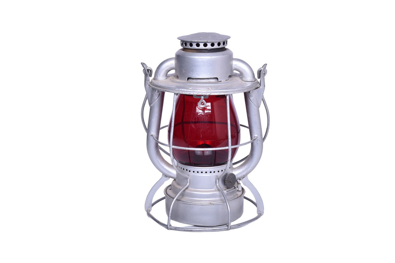 6324 - Buffalo, Rochester & Pacific Railway Dietz Vesta Red Globe Lantern thumbnail