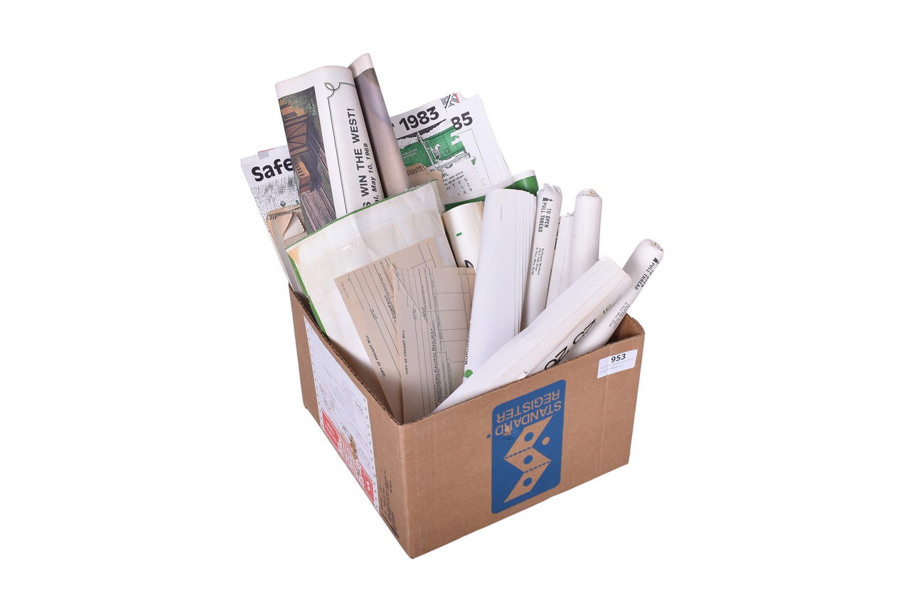 953 - Twenty-Four Burlington Northern and Union Pacific Railroad Employee Calendars - 1970s to 1980s thumbnail