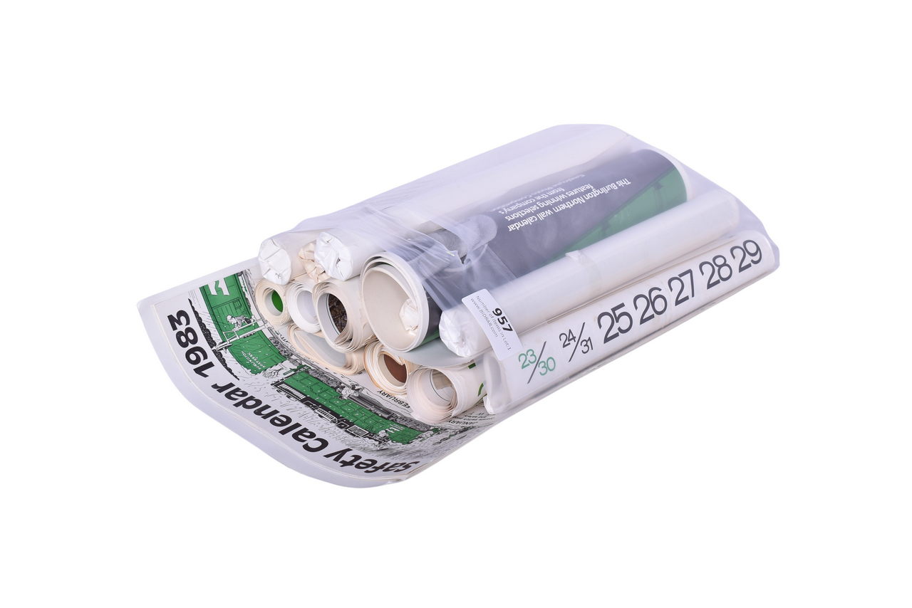 957 - Twenty-Six Burlington Northern and Northern Pacific Railroad Employee Calendars - 1960s to 1980s thumbnail