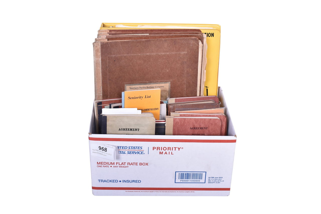 968 - 32 Northern Pacific Railway Safety Rules, Instructions, and Agreements - 1919 to 1973 thumbnail