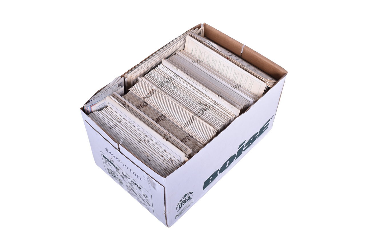 992 - 250+ Burlington Northern Public and Employee Timetables thumbnail