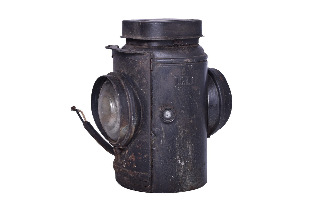 1060 - Electrified Adams & Westlake Illinois Central Train Order Lamp thumbnail