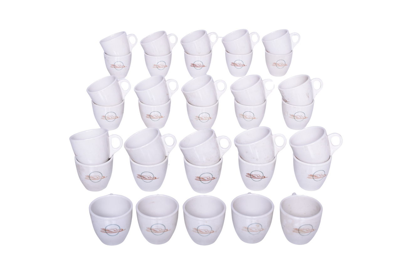 1089 - Thirty-Five Winged Streamliner Railroad China Demitasse Cups thumbnail