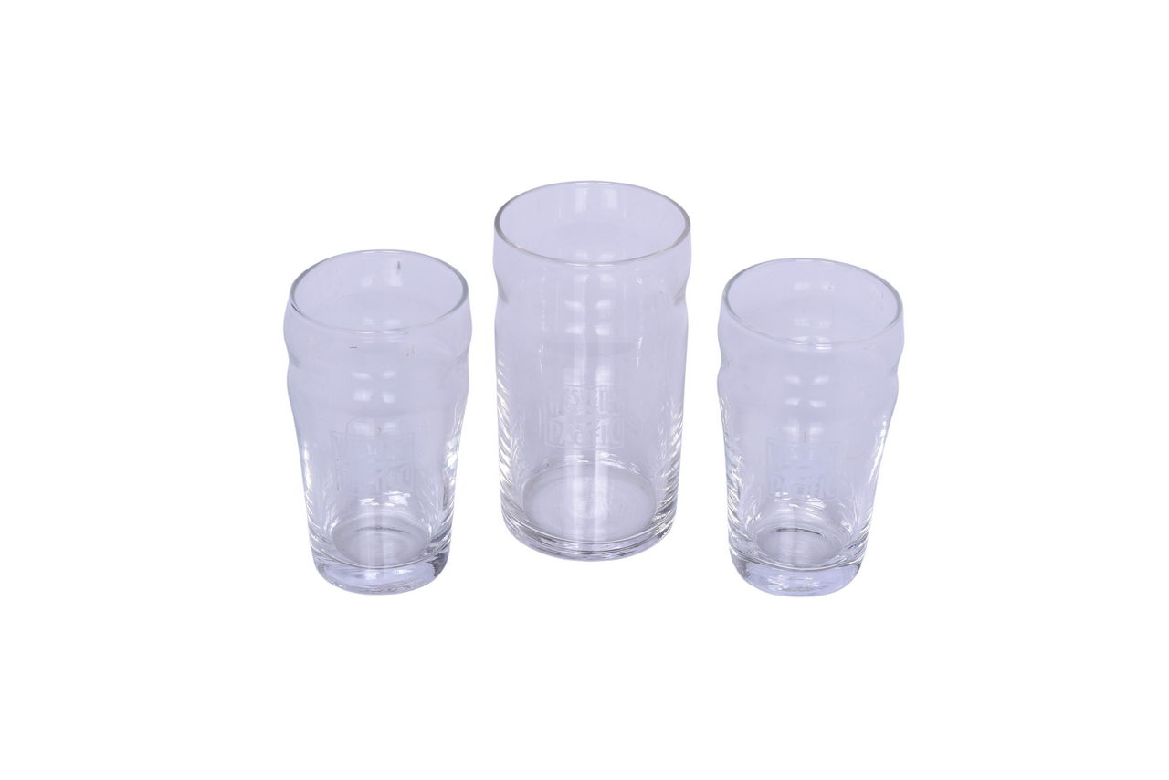 1113 - Three Western Pacific Railroad Feather River Route Drinking Glasses thumbnail