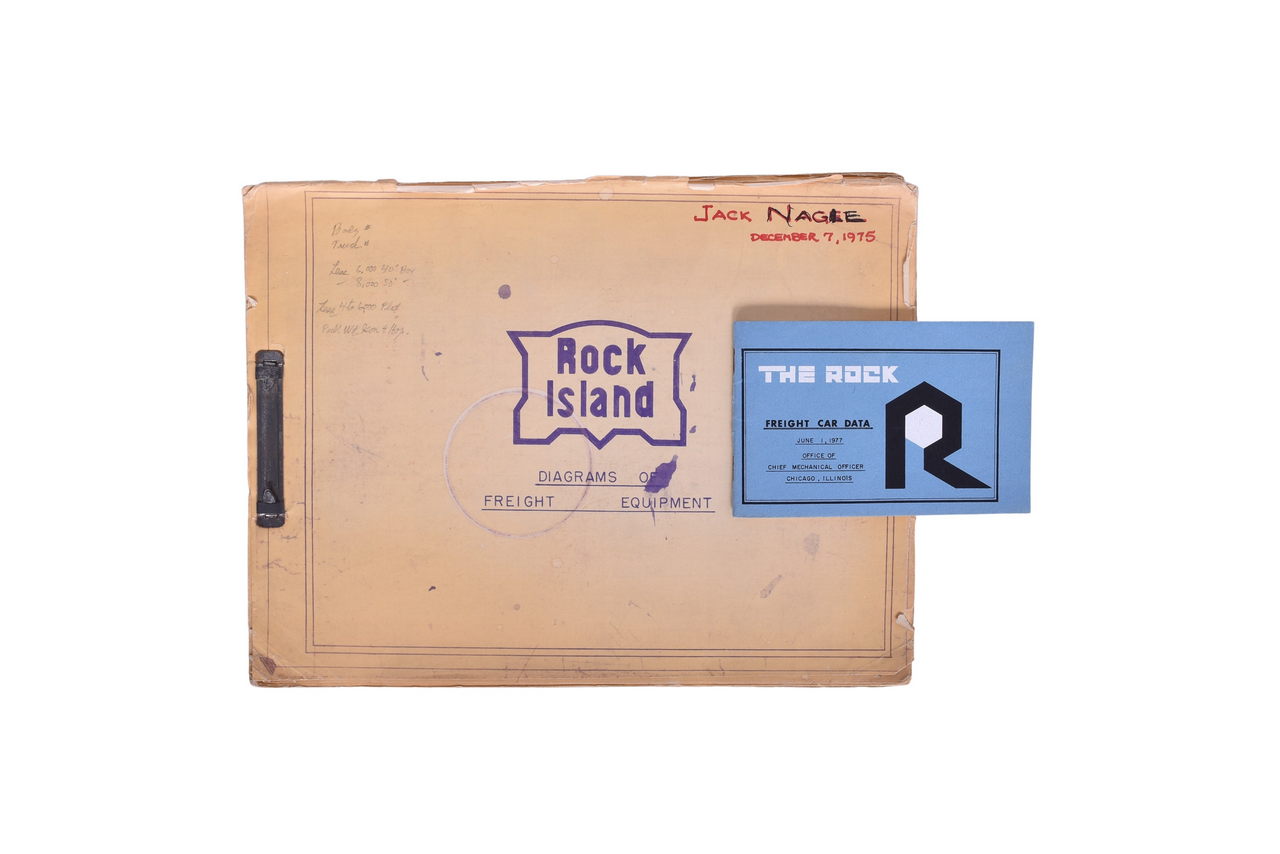 1146 - Rock Island Railroad Diagrams of Freight Equipment and Freight Car Data thumbnail