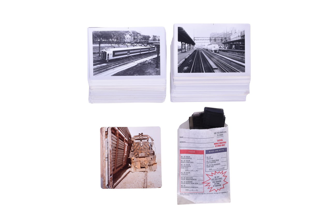 1210 - 360+ Black and White Railroad Photographs - Southern, Southern Pacific, Pennsylvania, Union Pacific, and more. thumbnail