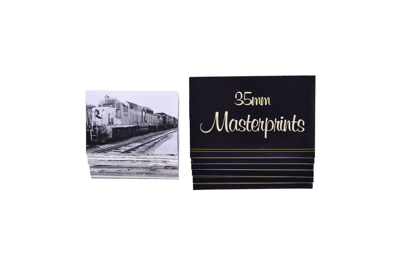 1228 - 130+ Black and White Railroad Photos - Union Pacific, Milwaukee Road, Amtrak, Rock Island, etc. thumbnail
