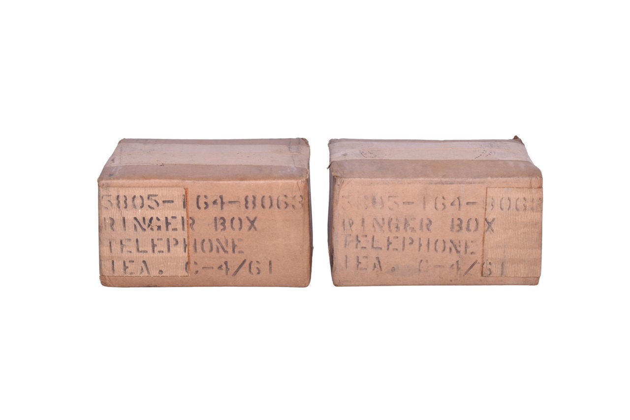 1242 - Pair of Telephone Ringer Boxes Still in Original Packaging thumbnail