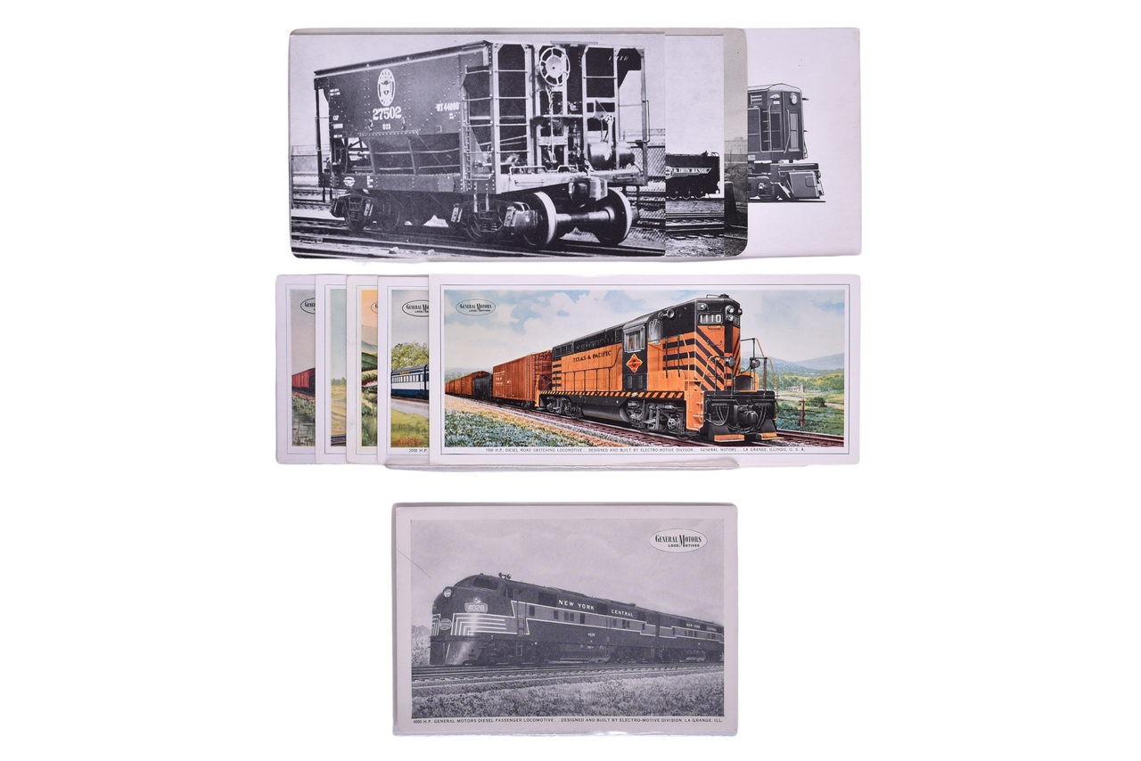 1350 - Sixteen Locomotive Specification Cards - Norfolk and Western's Jawn Henry and others thumbnail