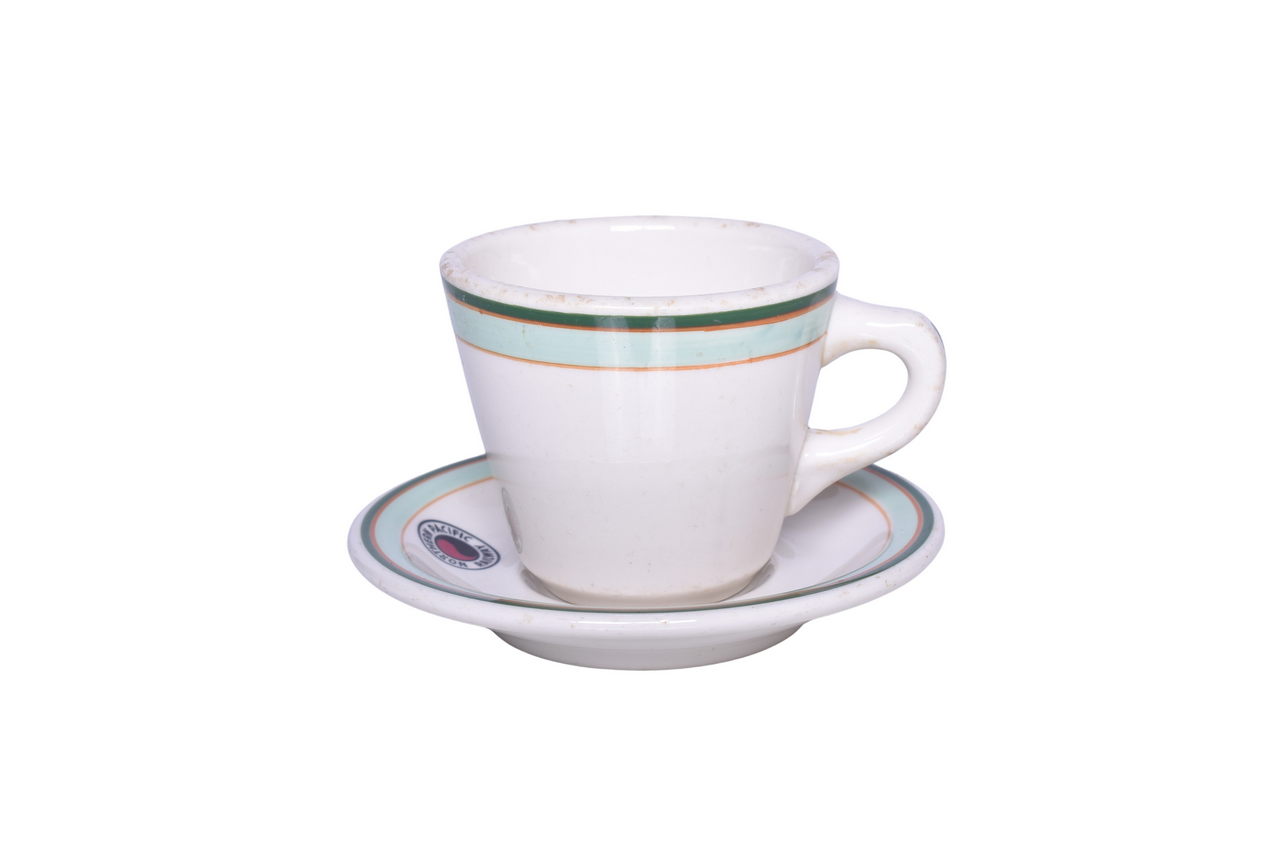 1387 - Northern Pacific Railroad China Monad Cup and Saucer thumbnail