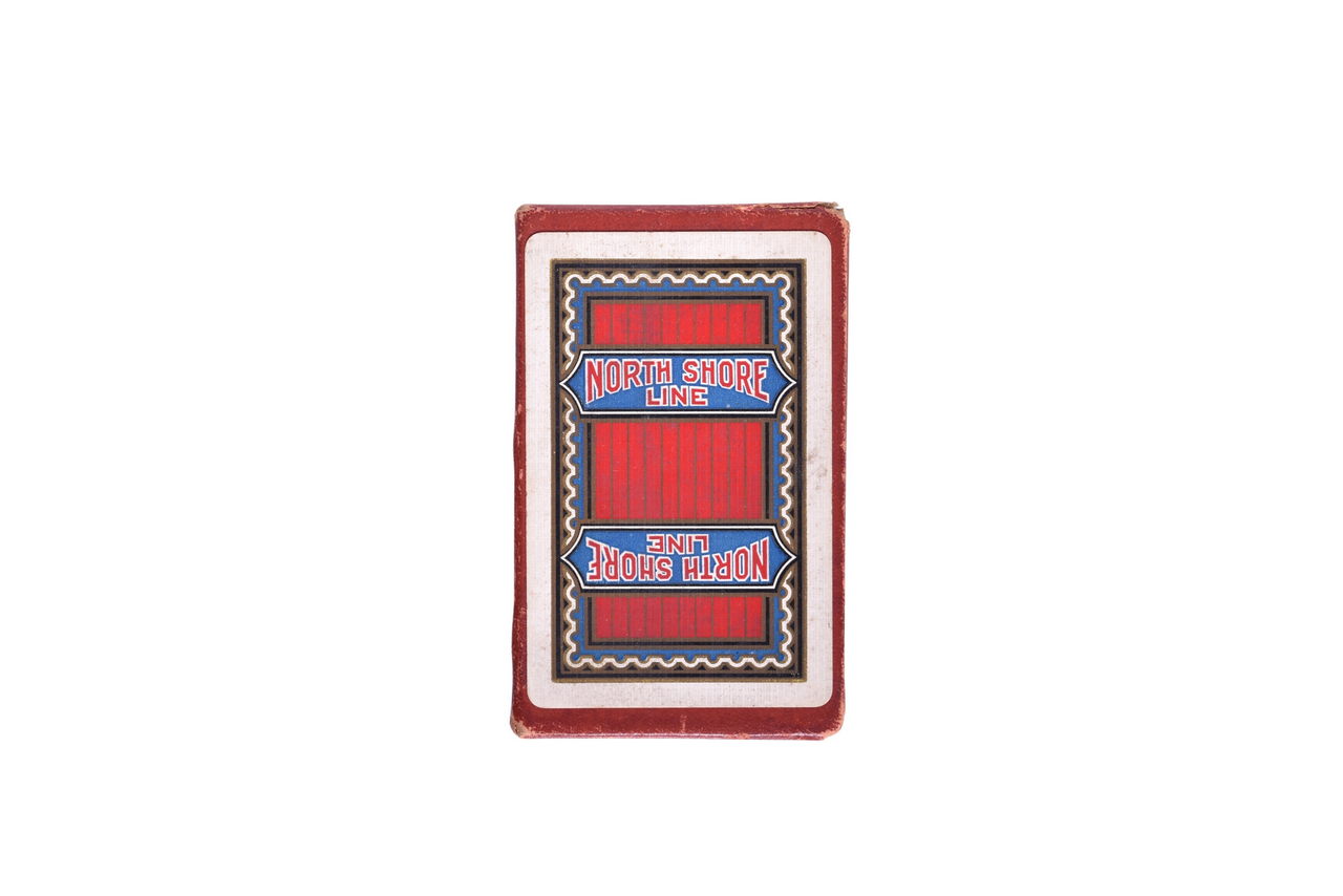 1475 - Chicago, North Shore & Milwaukee Railroad North Shore Line Rare Playing Cards Complete thumbnail