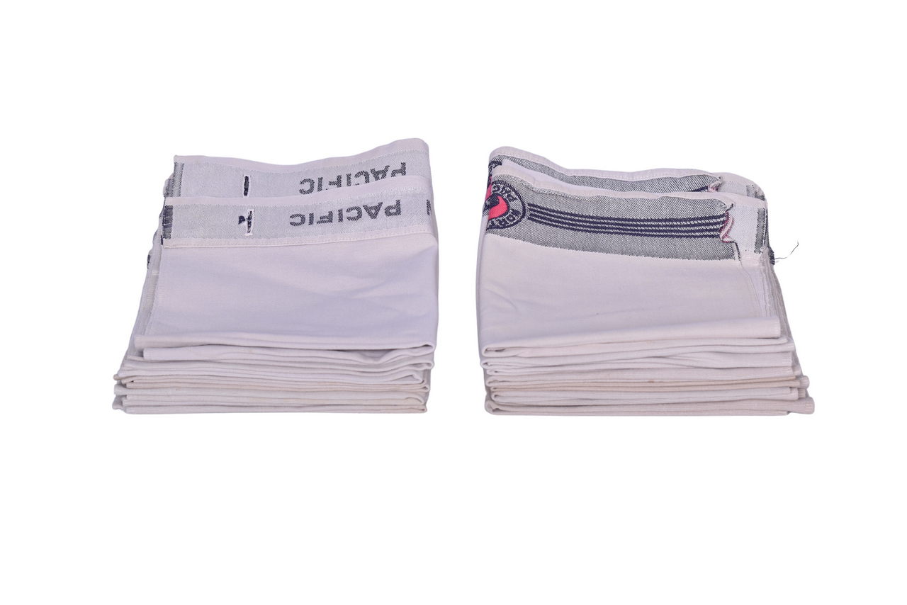 1503 - Sixteen Northern Pacific Railroad Passenger Car Seat Headrest Covers 2-Sided thumbnail