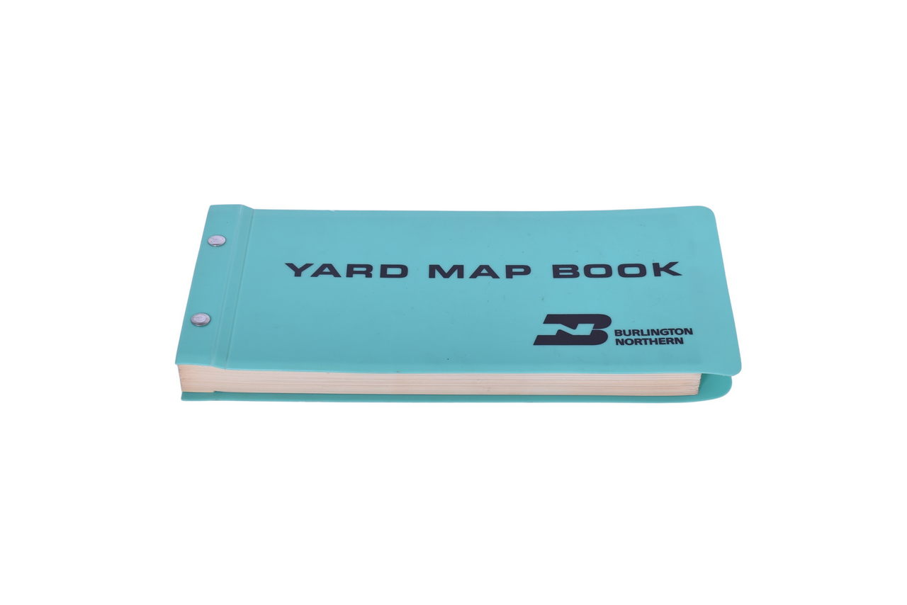 1548 - Burlington Northern Yard Map Book thumbnail