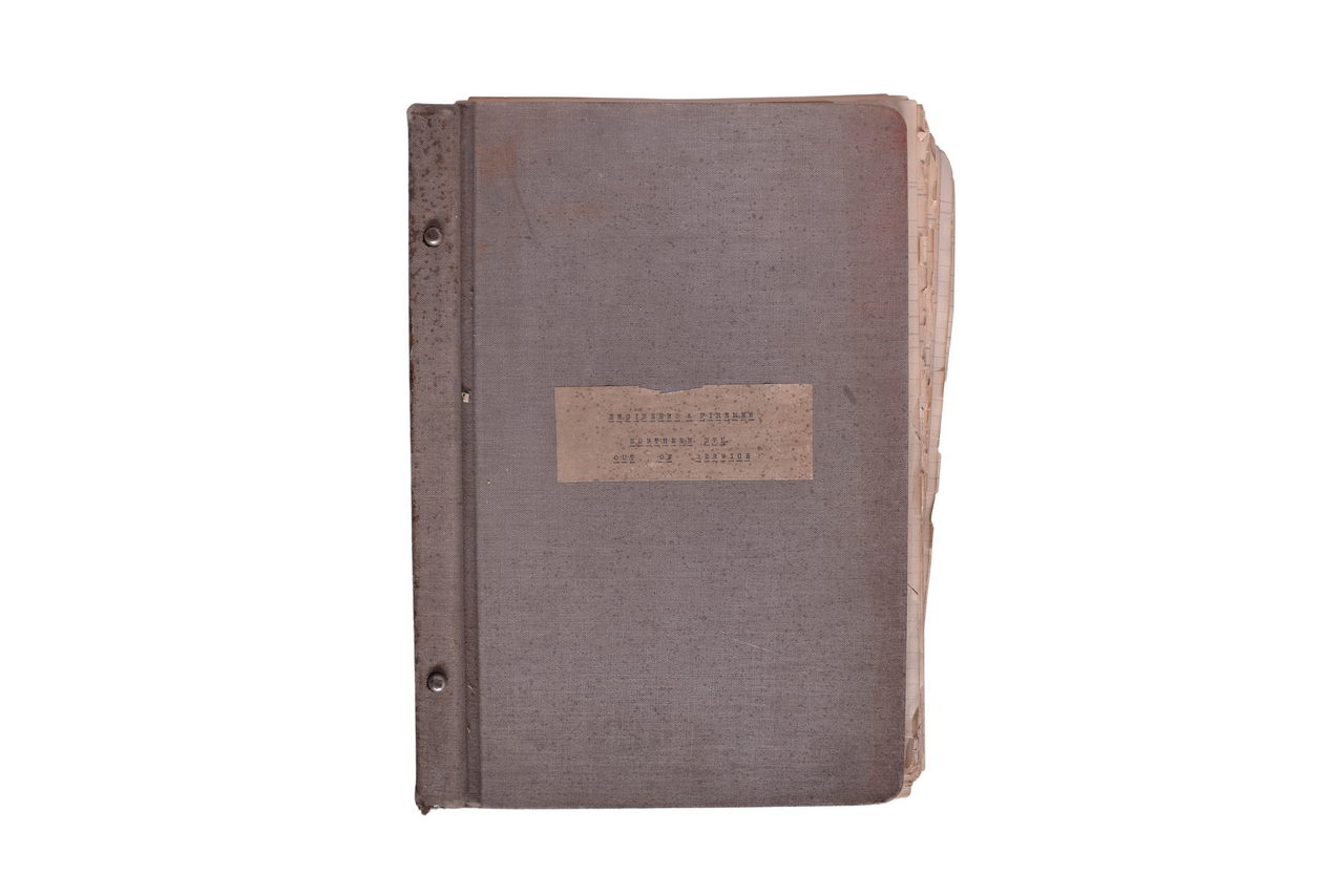 1691 - Chicago, Indianapolis & Louisville Railroad Record Of Trainmen Book - Engineers & Firemen Northern Division thumbnail