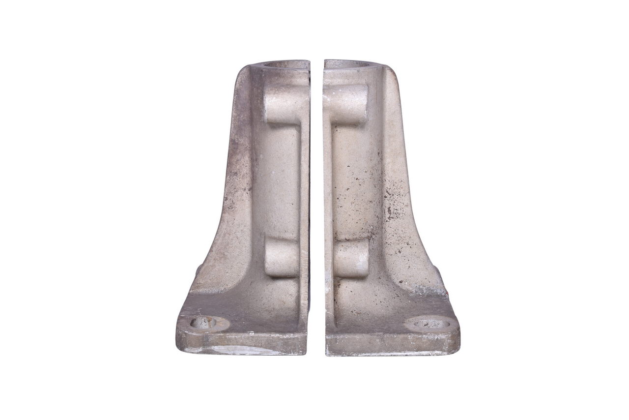 1718 - Cast Aluminum Railroad Signal Base thumbnail
