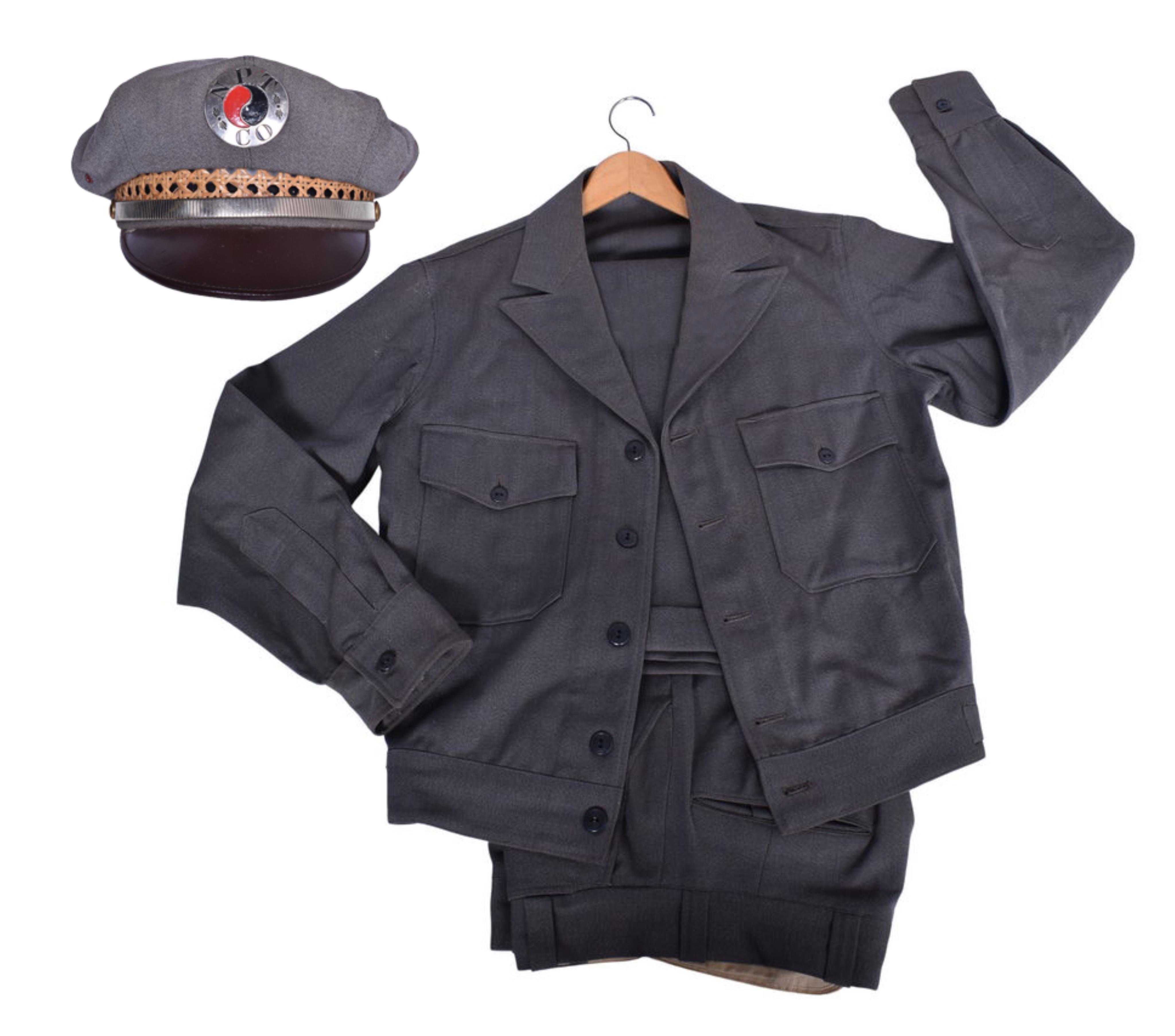 1435 - Northern Pacific Transport Co. Cap w/ Badge and Uniform - Fechheimer Bros. Co. thumbnail