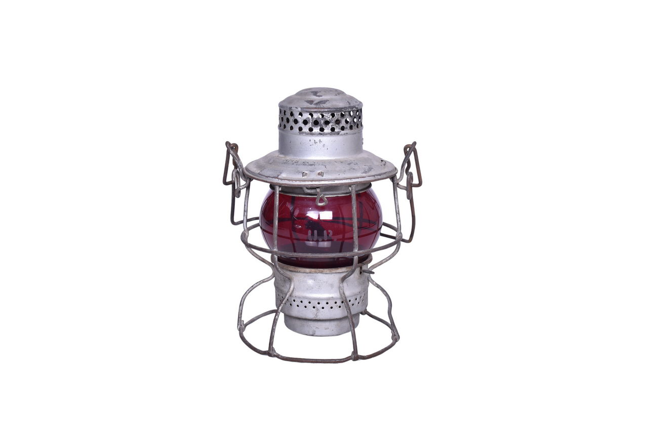 2022 - Adlake Kero Union Pacific Railroad Lantern with Red Etched Globe thumbnail