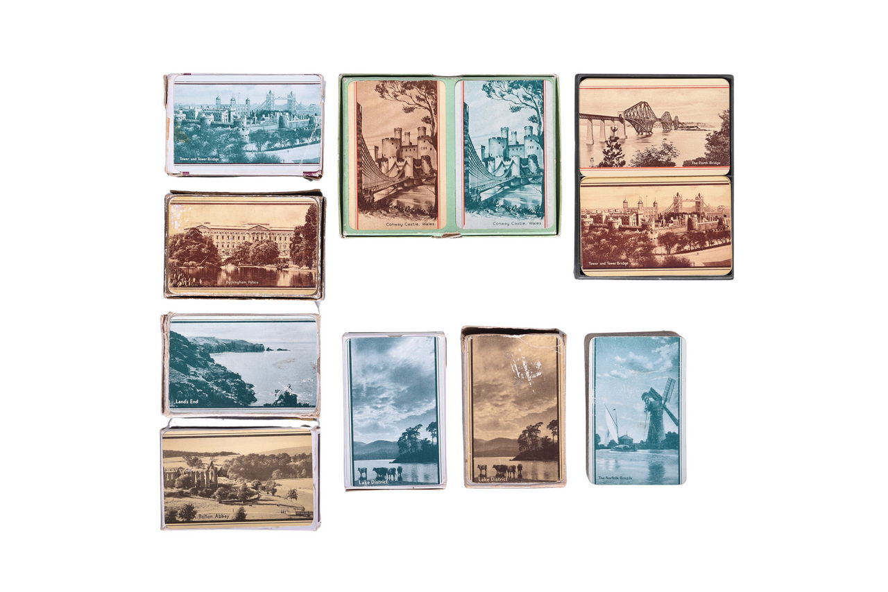 2049 - Eleven London & North Eastern Railway Series V Playing Card Decks - John Waddington Beautiful Britain thumbnail