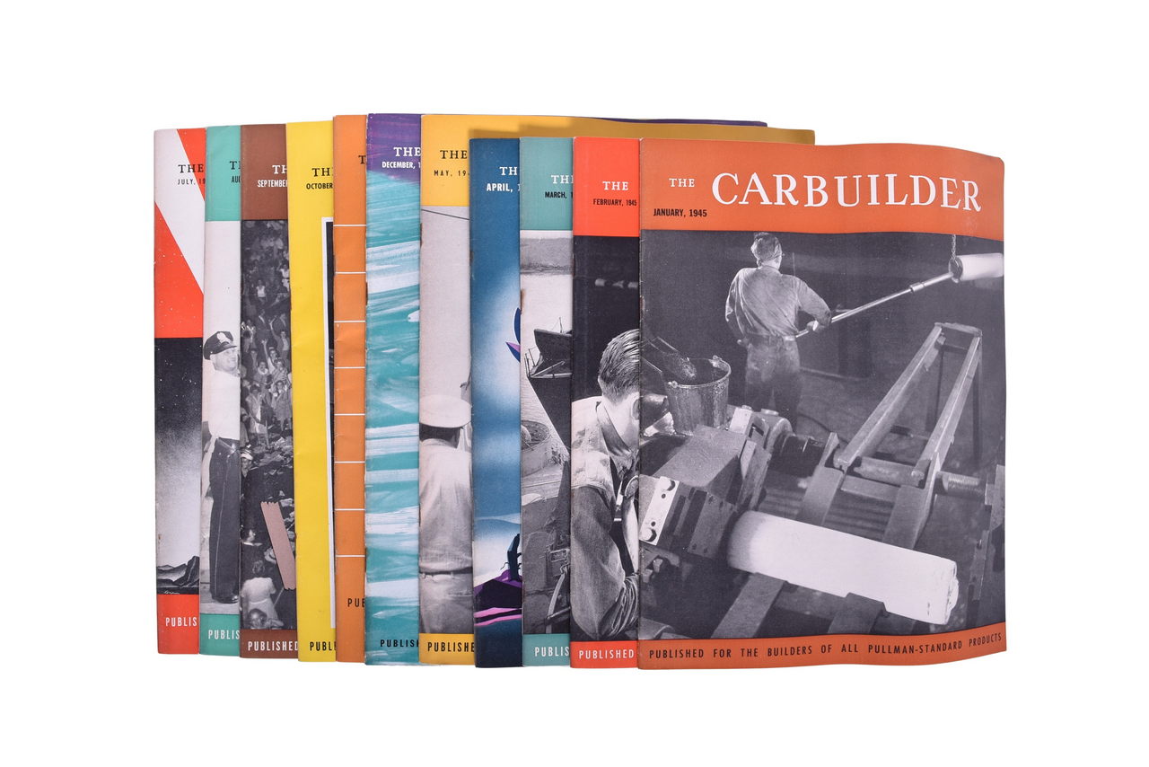2050 - Pullman Standard - The Carbuilder Employee Magazine - 1945 Complete Year thumbnail