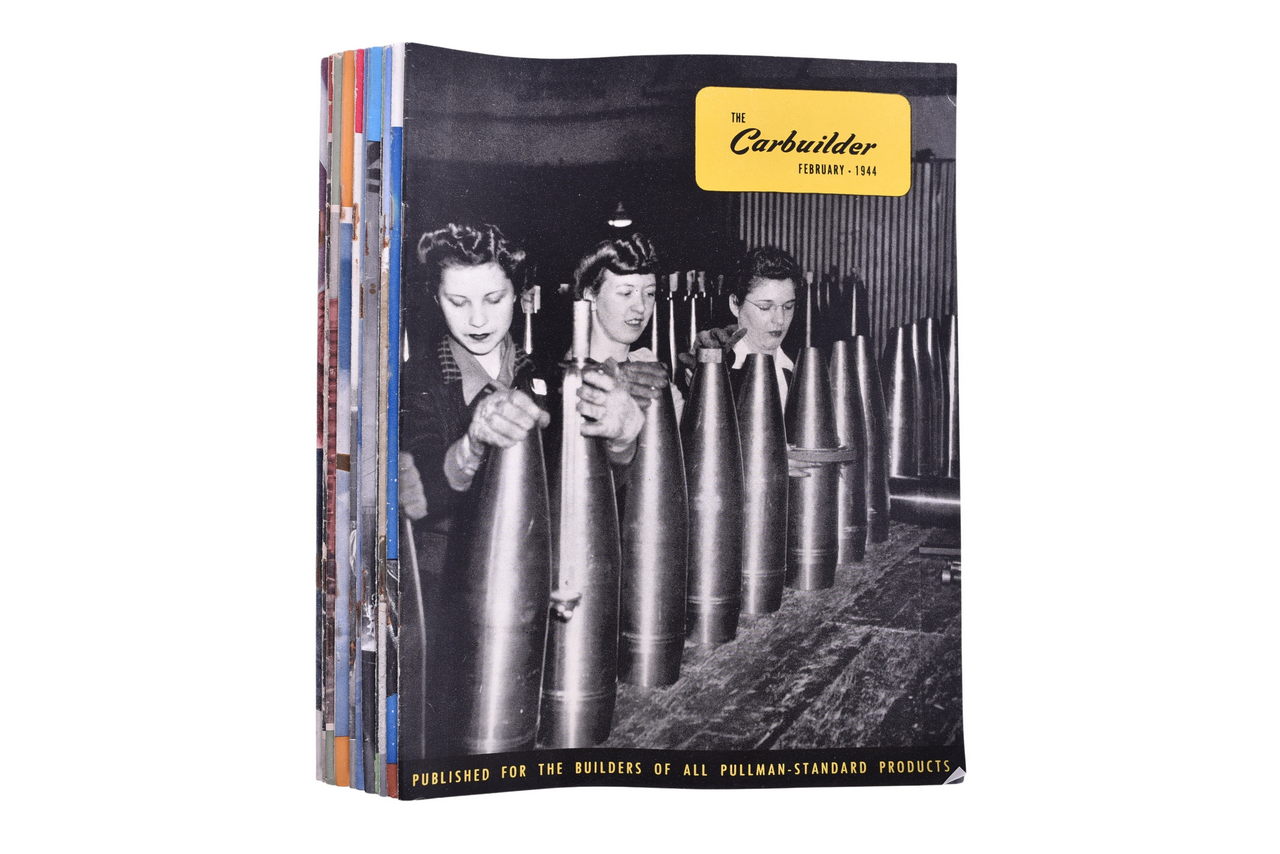 2052 - Pullman Standard - The Carbuilder Employee Magazine - 1944 Eleven Issues thumbnail