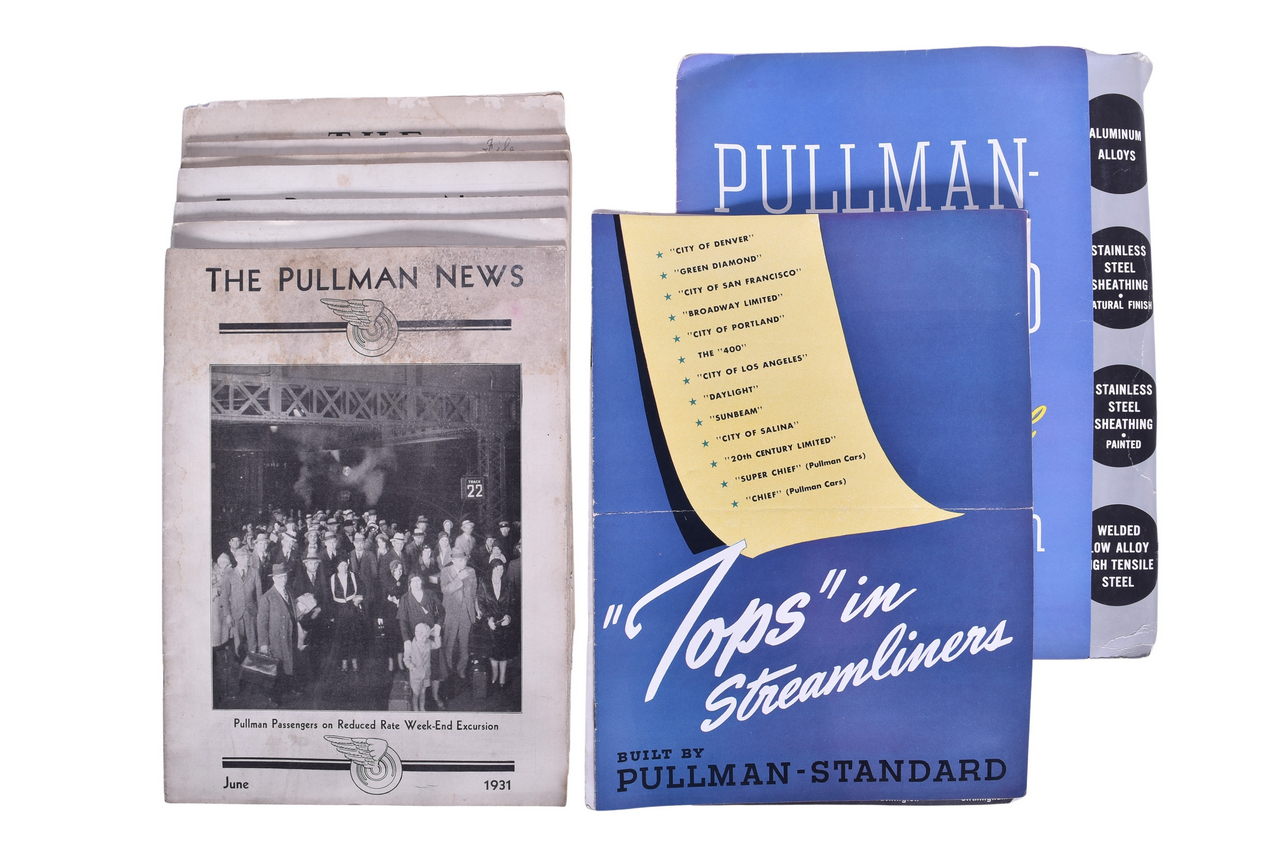 2058 - 1920's and 1930's Pullman-Standard News and Advertising Items thumbnail