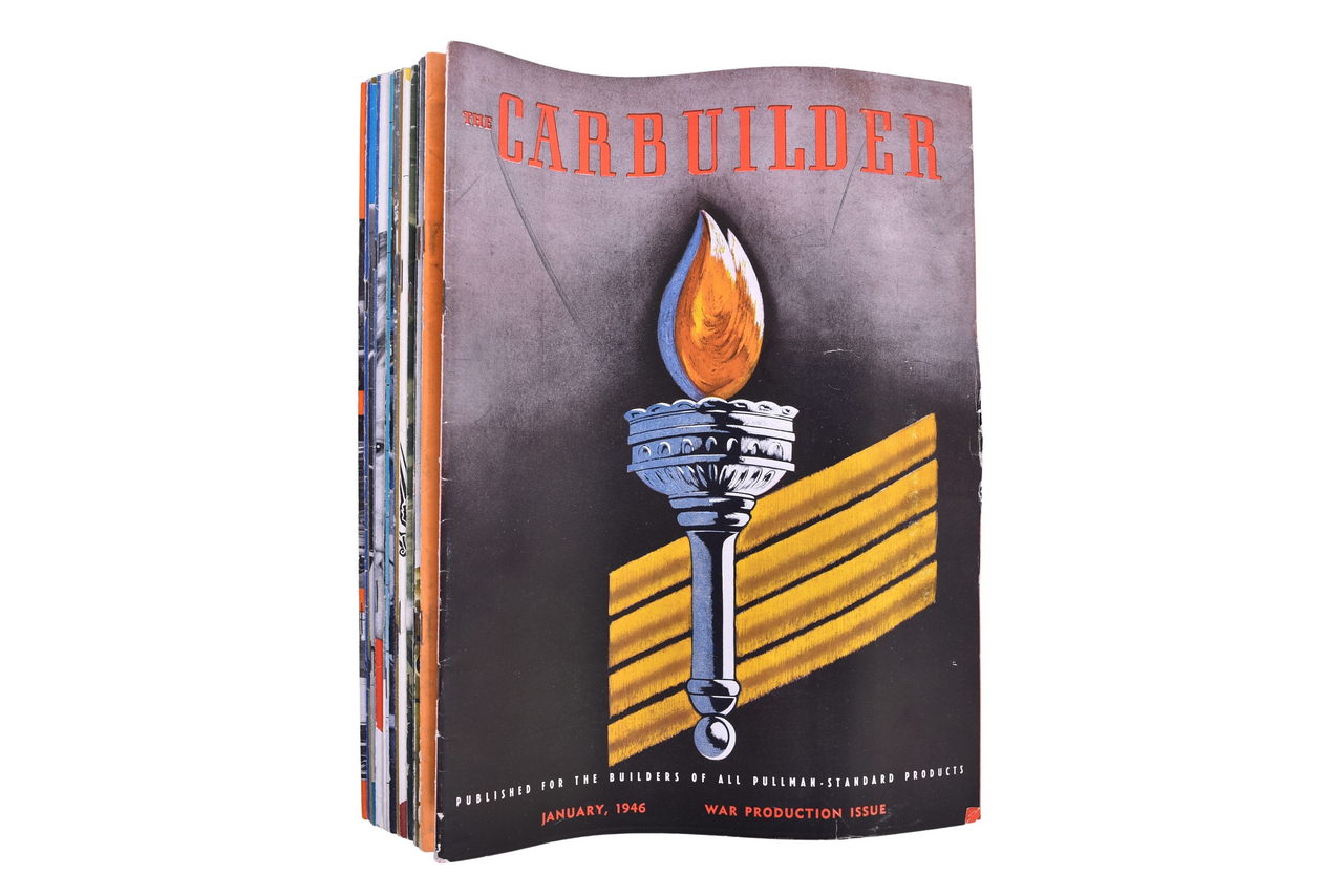2060 - Pullman Standard - The Carbuilder Employee Magazine - 1946 and 1947 - Twenty One Issues thumbnail
