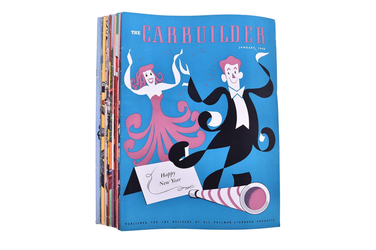2062 - Pullman Standard - The Carbuilder Employee Magazine - 1948 and 1950 - Nineteen Issues thumbnail