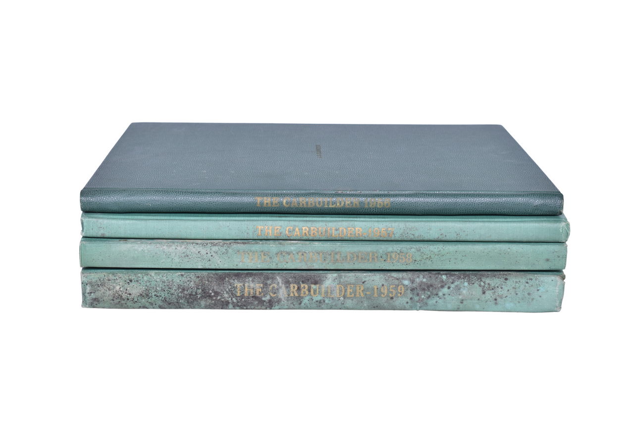 2068 - Four Bound Volumes of Pullman Standard 