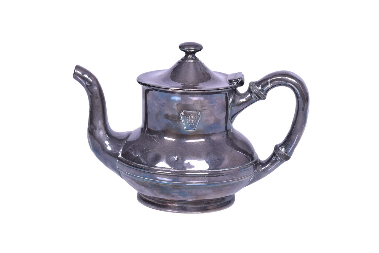 2069 - Reed & Barton Pennsylvania Railroad Coffee Pot 14 Oz thumbnail