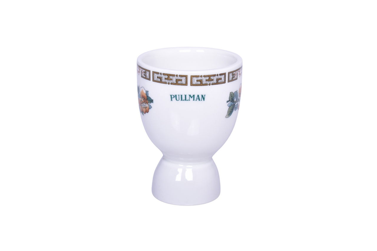 2079 - Pullman Railroad China Indian Tree Pedestal Egg Cup thumbnail