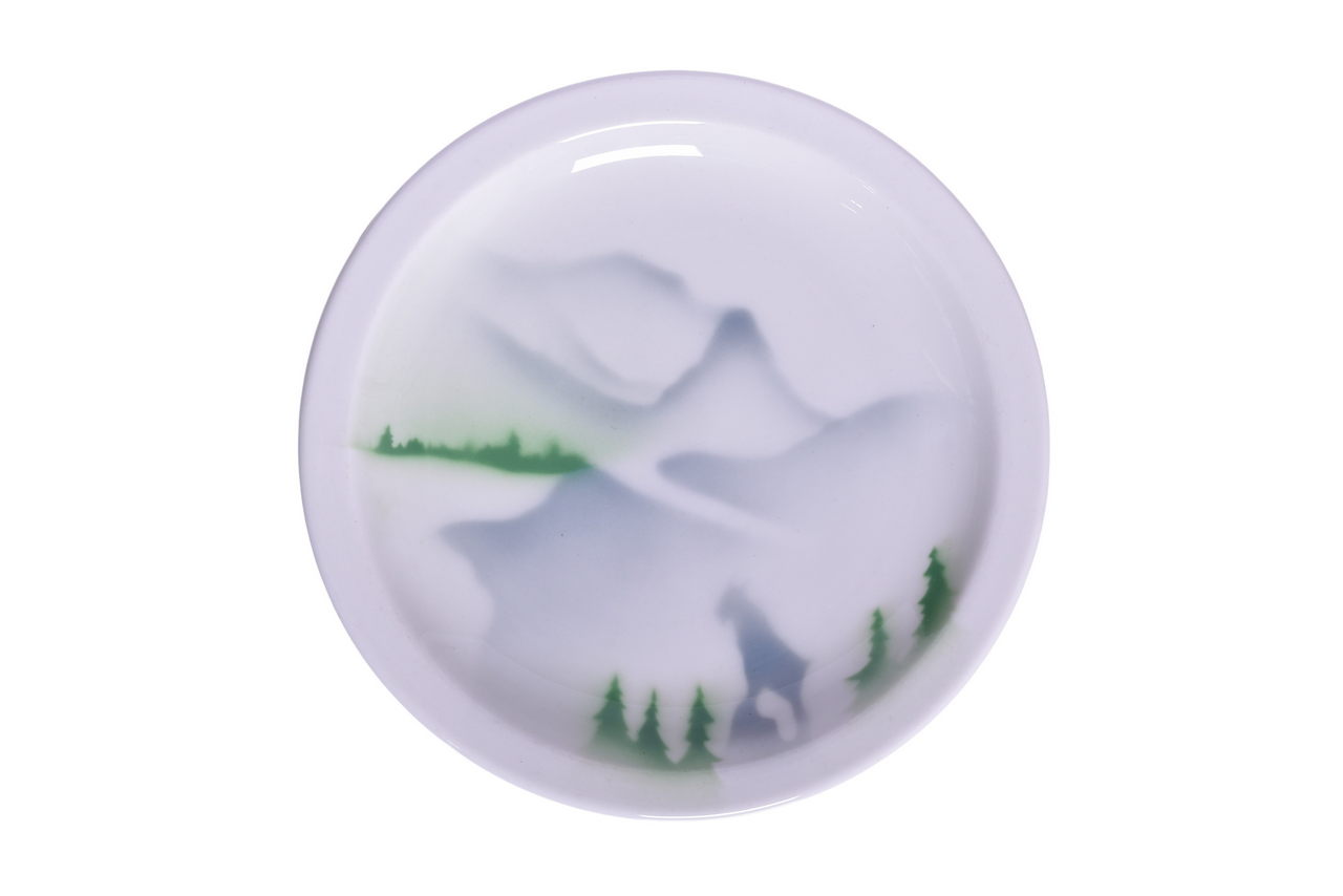 2091 - Great Northern Railway China Glory of the West Dinner Plate 9 1/2