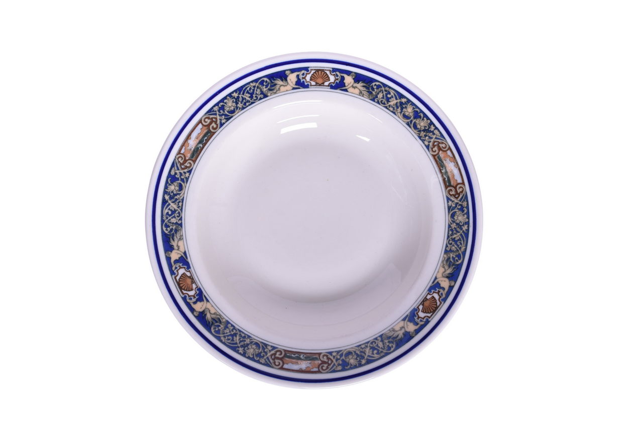 2101 - Reading Railroad China Stotesbury Rimmed Soup Bowl 8